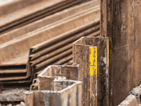 steel sheet pile installation,sheet pile driving methods,vibratory pile hammer,steel sheet piling,sheet pile template