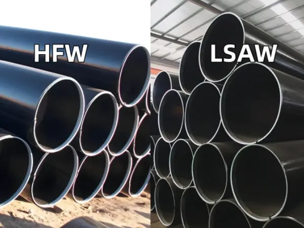 Разница между hfw трубы и dsaw трубы, HFW стальной трубы, DSAW стальной трубы, высокочастотные сварные трубы, двойной погружной дуговой сварной трубы